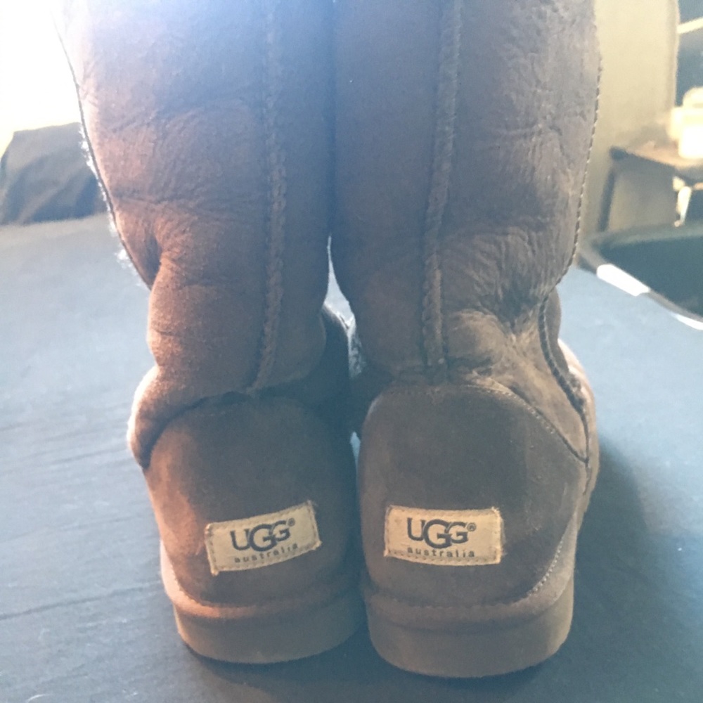 Dark brown UGGs